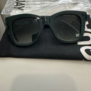 Quay After Hours Sunglasses - Emerald Green